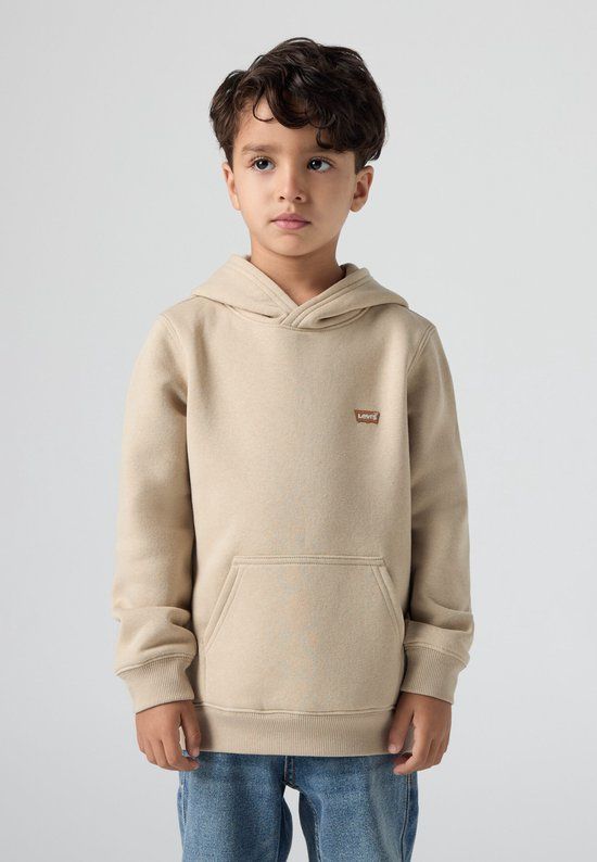 Levi's Jongens Trui met Kap Bruin Maat 128