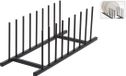 Grupa Orion Sp. z o.o. Porte-enseigne en métal 34,5x12,5 cm Noir