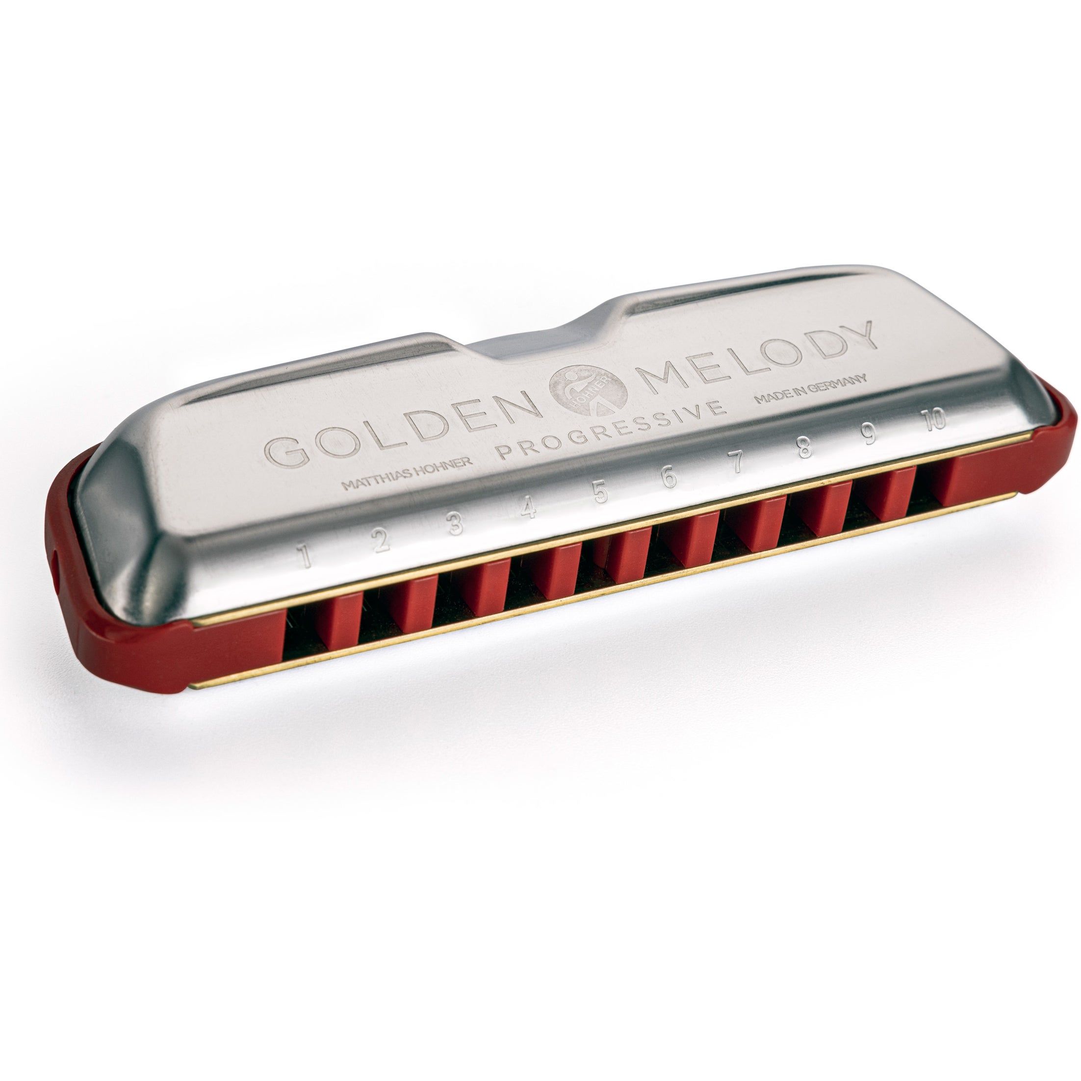 Hohner Golden Melody Progressive G Diatonic Harmonica