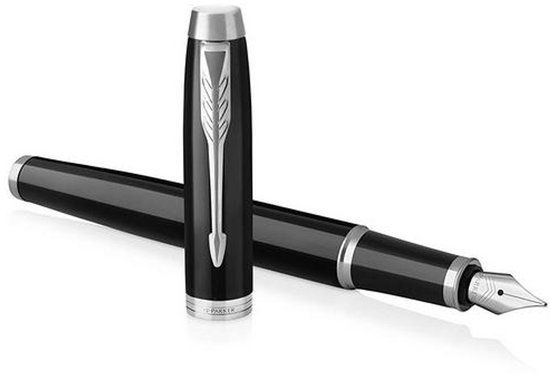 Parker IM vulpen - Zwart, Chroom