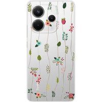 Xiaomi Siliconen hoesje - Compatibel met Xiaomi Redmi Note 14 4G - ontwerp montee de fleurs
