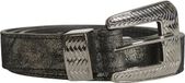 VILA VISANSA LEATHER JEANS BELT/EF Dames Riemen Groen Leer