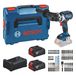 Bosch Blauw GSR 18V-110 C Perceuse-visseuse sans fil (2x GBA18V5,0Ah, chargeur GAL12V/18V-80, jeu de 35 embouts) - 0615A500E3