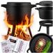 Berdsen Gietijzeren Kookpan met Grillpan - 8L - Incl. Receptenboek