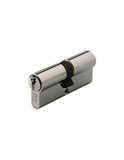 Vachette Mechanisch slot FIRST voor deur – dubbele ingang 30 x 30 mm – mechanisme met 5 pennen veilig – 3 sleutels – eenvoudige installatie – afwerking met messing