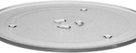vhbw Magnetron draaiplateau compatibel met Samsung FG87KST/XAG, FG87KST/XEC magnetrons - draaiplateau met Y-bevestiging, 28,8 cm, glas, transparant