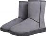 HKM Davos waterproof en bontgevoerde (stal)schoen grijs maat 33