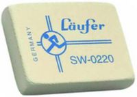 Läufer Läufer gum natuurrubber zwart, zacht