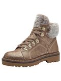 Tamaris - Dames - Enkellaarzen - metallic - 39