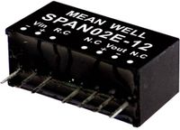 MW Mean Well SPAN02A-15 DC/DC-convertermodule 134 mA 2 W