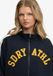 Superdry - Athletic Essentials ruim trainingsjack met rits en applicatie - Dames - Hoodies