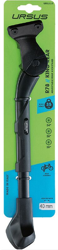 Ursus King Evo Rear Kickstand - Black - 26-28" - 40mm Plate