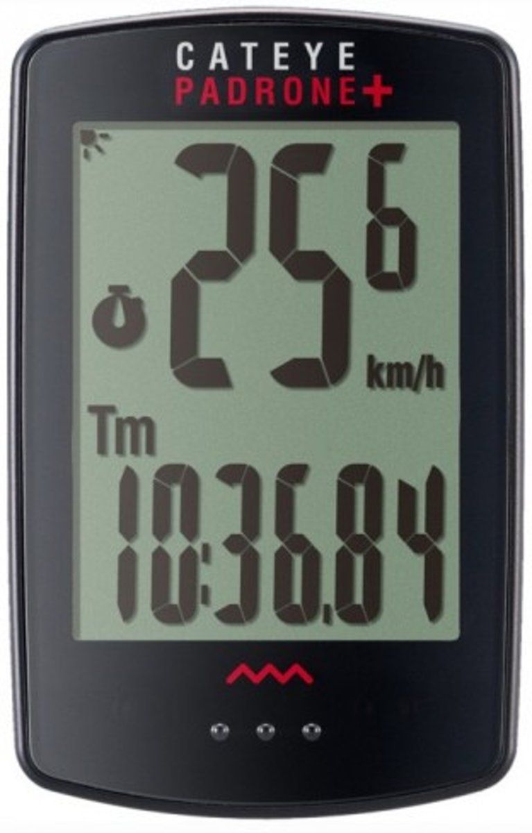 CatEye Padrone+ PA110W Zw - Fietscomputer