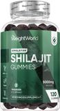 WeightWorld Shilajit Gummies - 5000 mg Himalayan shilajit-extract - 120 vegan gummies