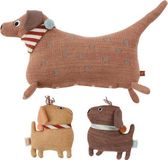 OYOY Hunsi Peluche Chien avec chiots Coco & Max