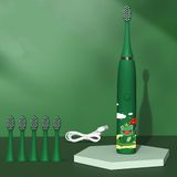 Merkloos CoolHome Sonic Kikker - Elektrische Tandenborstel voor Kinderen - Groen