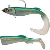 Berkley Powerbait Power Sandeel – veelzijdig inzetbaar zacht kunstaas voor zeevissen, founiet met twee peddels voor geest, bar, boord, boot, Crazy Sandeel FIIIsh, Sayori