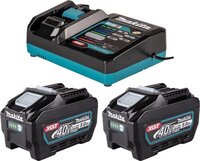 Makita Accu Starterset XGT DC40RA 2x BL4050F - 1911V6-0