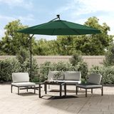vidaXL Vervangingsdoek voor tuinparasol 350 cm groen