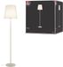 Paulmann Stellan II Staande lamp E27 Crème Metaal, Textiel