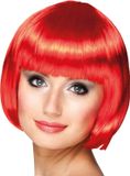 Boland Pruik Cabaret rood