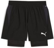 Puma TeamGoal 2-in-1 Short Heren M Zwart