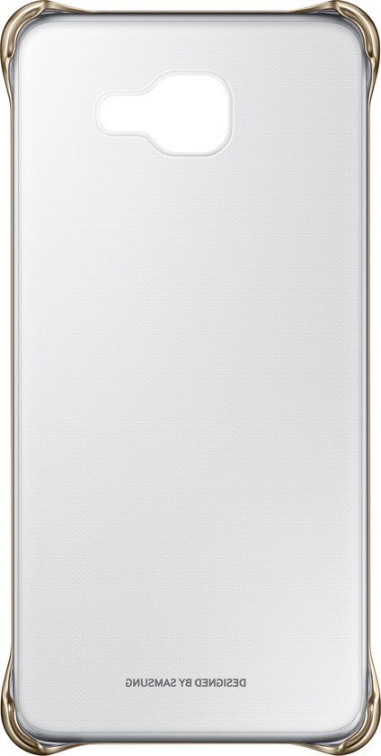 Samsung Clear Cover - Goud - Samsung Galaxy A5 2016
