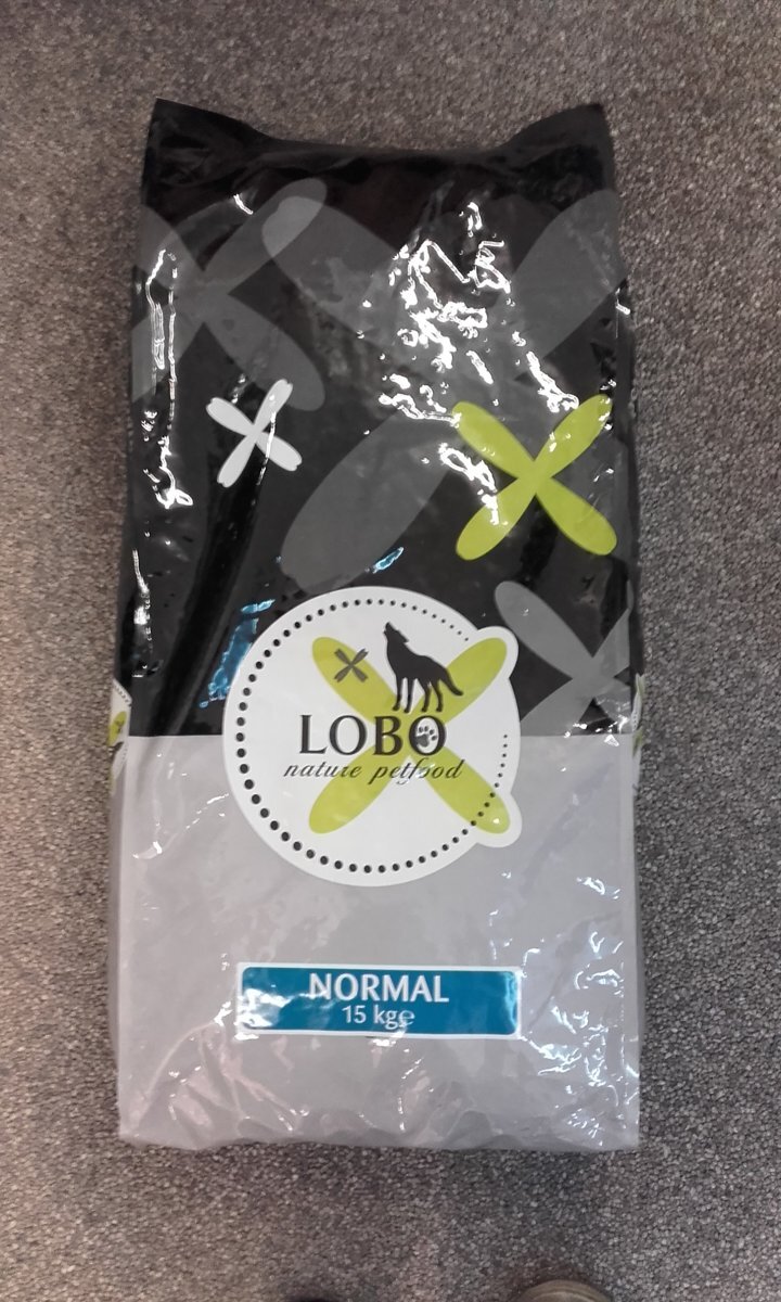 lobo nature petfood Lobo Adult Normal 15kg Premium Hondenbrok
