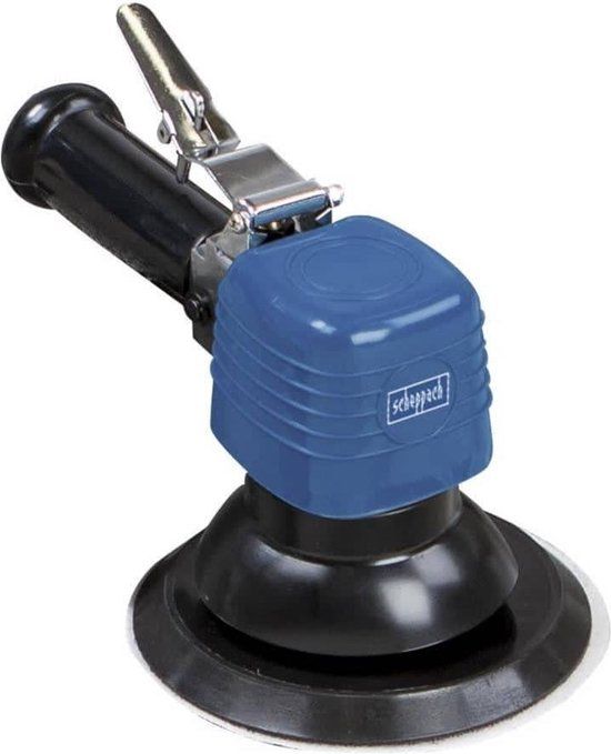 Scheppach Luchtvlakschuurmachine 6" 7906100719 | 150mm | Klittenband | Incl. Koffer