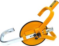 HBM Universele Verstelbare Wielklem Met Slot - Geel - Auto - 13-17 inch wielen