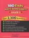 180 American Math Academy 180 Daily Math Worksheets: Grade 5