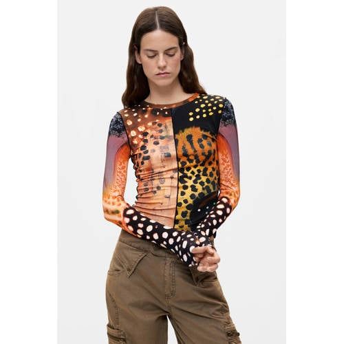 Desigual top met print - meerkleurig