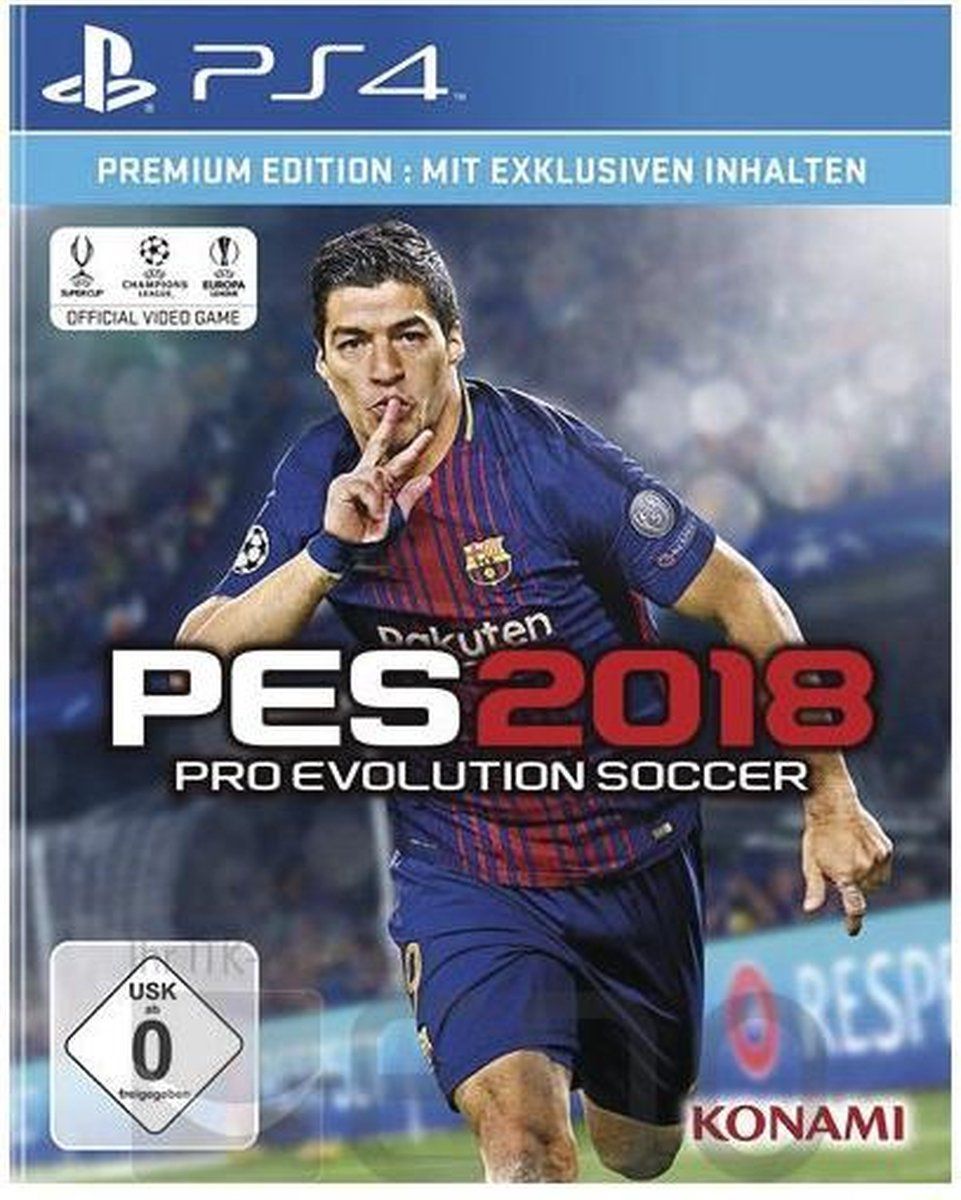 Konami PES 2018 - PlayStation 4 - USK 0
