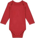 Kariban Body en coton biologique Manches courtes Unisexe Terracotta rouge Uni K837
