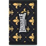 Lonsdale Roughlee uniseks portemonnee, zwart/geel