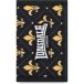 Lonsdale Roughlee uniseks portemonnee, zwart/geel