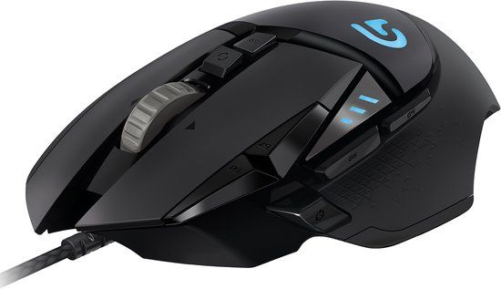 Logitech G502 Proteus Spectrum Gaming Muis - Zwart