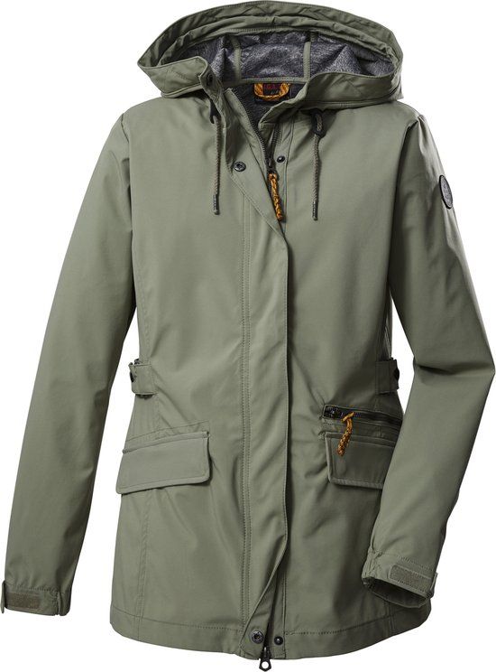 G.I.G.A. DX GIGA by Killtec dames softshell jas - olijfgroen - maat 38