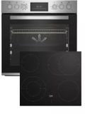 Beko BBUM 12328 X - Inbouw Fornuis - Oven met Stralingskookplaat - 72 L - RVS