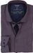 OLYMP Level 5 body fit overhemd 24/7 - donkerblauw met rood en wit dessin tricot - Strijkvriendelijk - Boordmaat: 44