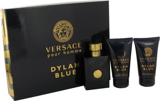 Versace Dylan Blue Pour Homme EdT 50ML + Bath&Showergel + Aftershave Balm Geurset gift set