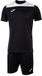 Joma Phoenix II Korte Mouw Set Zwart 5-6 Years Kinderen