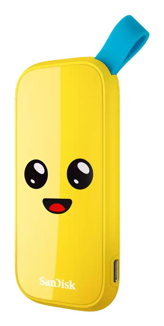 SanDisk Portable SSD 1TB Fortnite - Peely Edition USB 3.2 Gen 2 - Yellow
