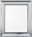 FRAMES BY POST Scandi Distressed Silver Fotolijst met Witte Steunplank 16 x 12 inch