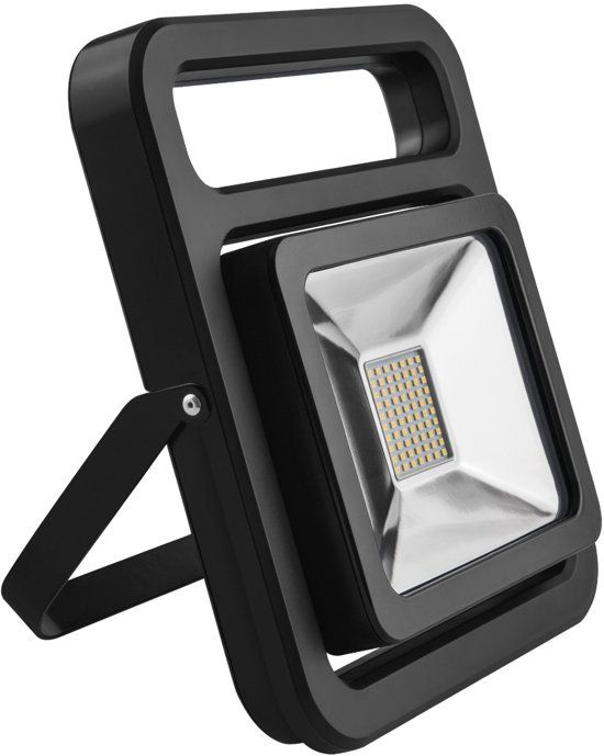 ABC-LED LED schijnwerper - IP54 - 2400 Lumen - Koud Wit + Bluetooth speaker