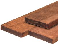 Merkloos Tuindeco Schothout hardhout 2,0x20,0x200 cm