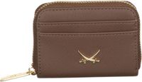 Sansibar Zip Wallet Cappuccino Bruine