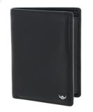 Golden Head Leren portemonnee Dublin RFID Protect Kombischeintasche 1287 Schwarz zwart
