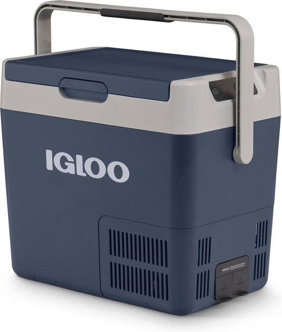 Igloo ICF 18 Compressor Koelbox - 19L - 12/24/230V - Blauw/Wit