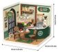 StarTech DIY Miniatuurhuis-bouwpakket - Modelbouwpakket voor volwassenen - Perfect Romance - Hout - Schaal 1:24 - 1 uur bouwtijd - Vanaf 14 jaar - Woondecoratie